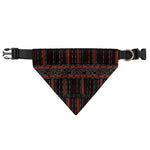 Aboriginal Indigenous Pattern Print Over The Collar Dog Bandana