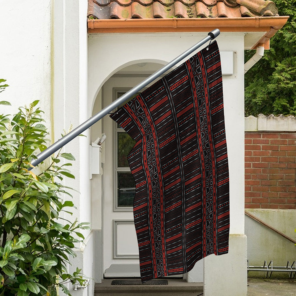 Aboriginal Indigenous Pattern Print Polyester Flag