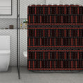 Aboriginal Indigenous Pattern Print Polyester Shower Curtain