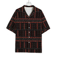 Aboriginal Indigenous Pattern Print Rayon Hawaiian Shirt