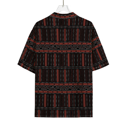 Aboriginal Indigenous Pattern Print Rayon Hawaiian Shirt