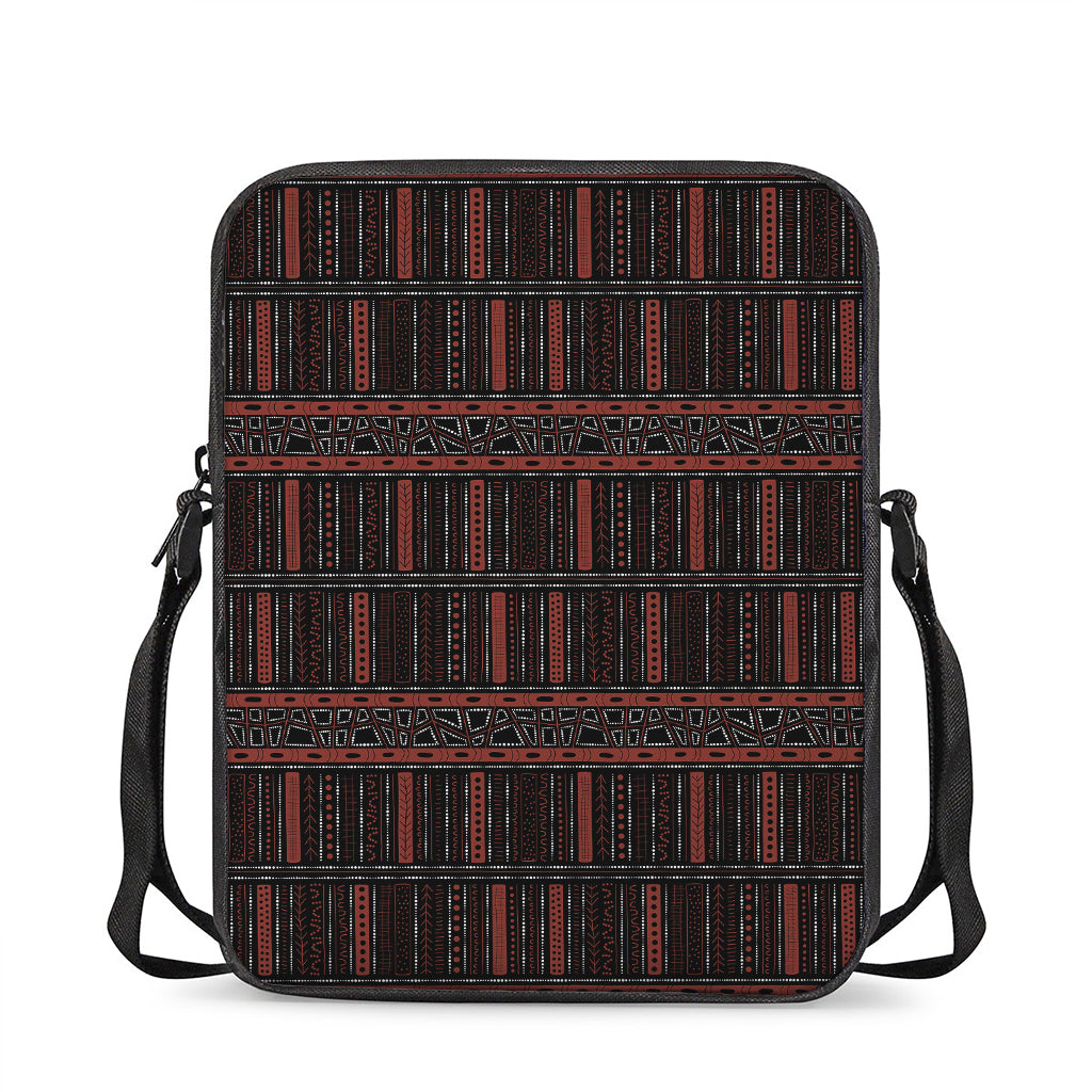 Aboriginal Indigenous Pattern Print Rectangular Crossbody Bag