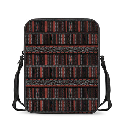 Aboriginal Indigenous Pattern Print Rectangular Crossbody Bag