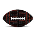 Aboriginal Indigenous Pattern Print Rugby Ball