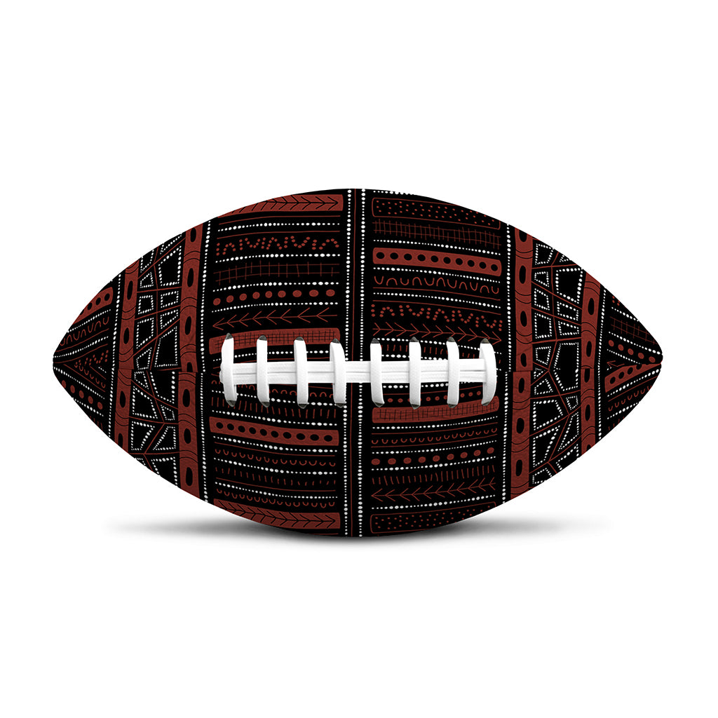 Aboriginal Indigenous Pattern Print Rugby Ball