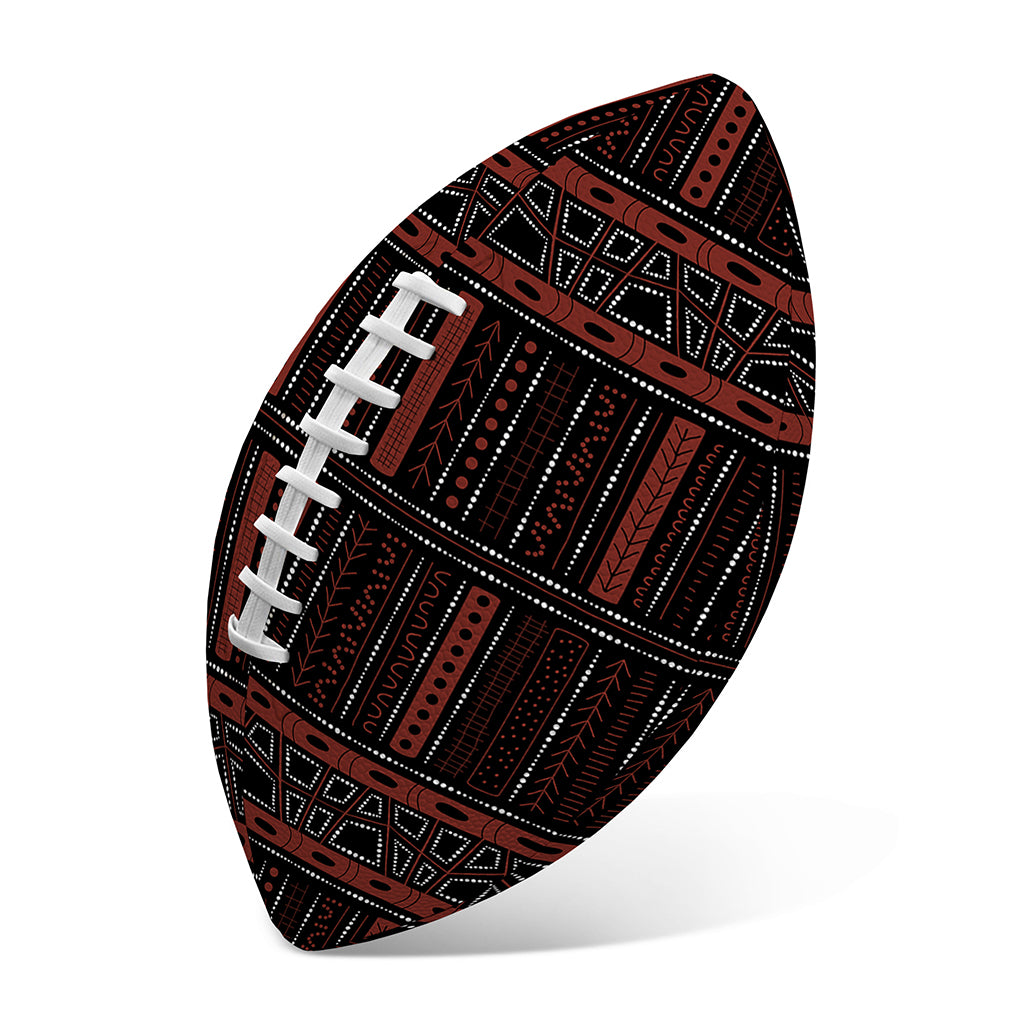 Aboriginal Indigenous Pattern Print Rugby Ball