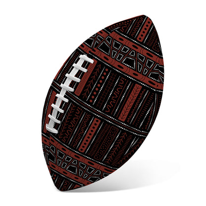 Aboriginal Indigenous Pattern Print Rugby Ball