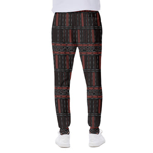 Aboriginal Indigenous Pattern Print Scuba Joggers