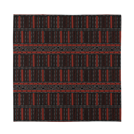 Aboriginal Indigenous Pattern Print Silk Bandana