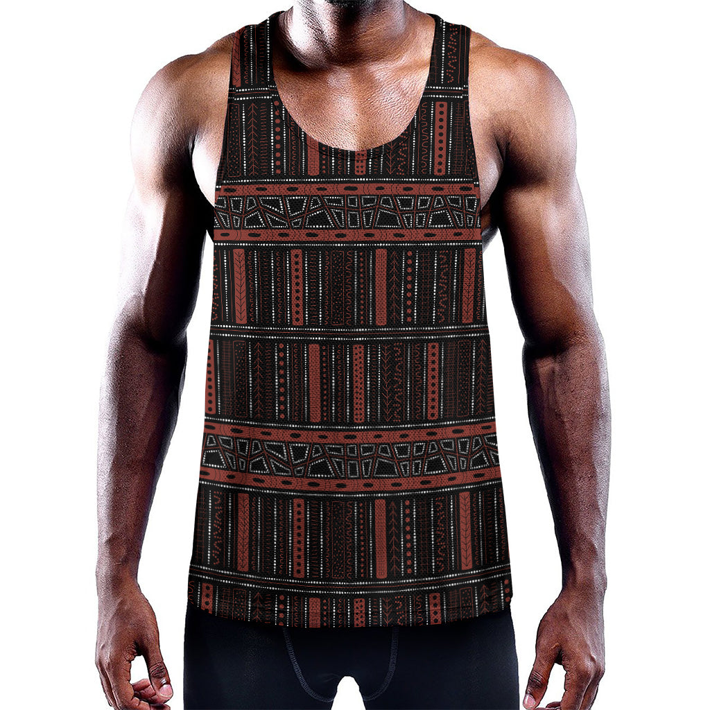 Aboriginal Indigenous Pattern Print Training Tank Top