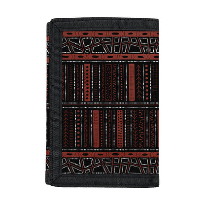 Aboriginal Indigenous Pattern Print Trifold Wallet