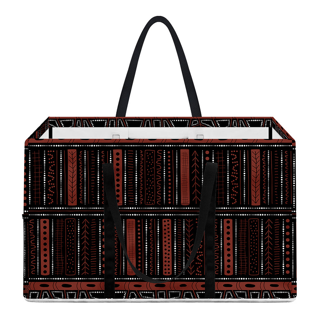 Aboriginal Indigenous Pattern Print Utility Tote Bag