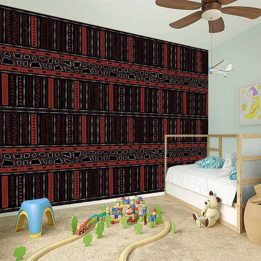 Aboriginal Indigenous Pattern Print Wall Sticker