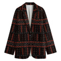 Aboriginal Indigenous Pattern Print Women's Blazer
