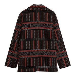 Aboriginal Indigenous Pattern Print Women's Cotton Blazer