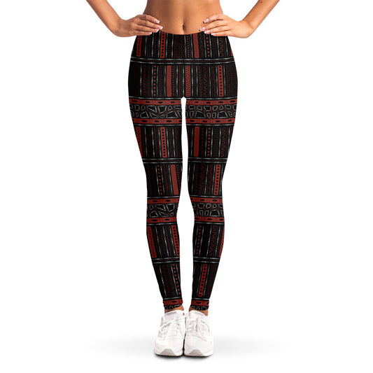 Aboriginal Indigenous Pattern Print Women's Leggings