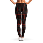 Aboriginal Indigenous Pattern Print Women's Leggings
