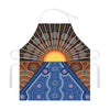 Aboriginal Indigenous Sunset Art Print Adjustable Apron