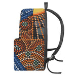 Aboriginal Indigenous Sunset Art Print Backpack