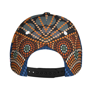 Aboriginal Indigenous Sunset Art Print Baseball Cap