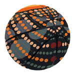 Aboriginal Indigenous Sunset Art Print Basketball