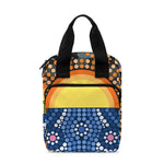 Aboriginal Indigenous Sunset Art Print Bible Tote Bag