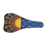 Aboriginal Indigenous Sunset Art Print Bicycle Seat Cover