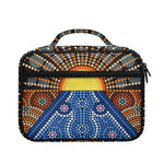 Aboriginal Indigenous Sunset Art Print Briefcase Bible Bag