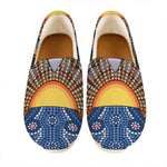 Aboriginal Indigenous Sunset Art Print Casual Shoes