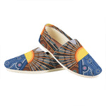 Aboriginal Indigenous Sunset Art Print Casual Shoes