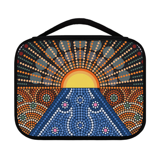 Aboriginal Indigenous Sunset Art Print Classic Bible Case