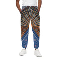 Aboriginal Indigenous Sunset Art Print Cotton Sweatpants