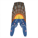 Aboriginal Indigenous Sunset Art Print Hammer Pants