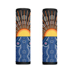 Aboriginal Indigenous Sunset Art Print Handle Covers