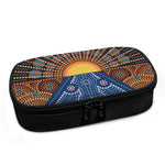 Aboriginal Indigenous Sunset Art Print Insulin Cooler Travel Case