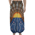 Aboriginal Indigenous Sunset Art Print Lantern Pants