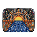 Aboriginal Indigenous Sunset Art Print Laptop Sleeve