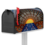 Aboriginal Indigenous Sunset Art Print Mailbox Cover