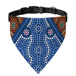 Aboriginal Indigenous Sunset Art Print Over The Collar Dog Bandana