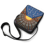 Aboriginal Indigenous Sunset Art Print Rectangular Crossbody Bag