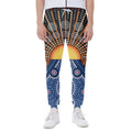 Aboriginal Indigenous Sunset Art Print Joggers