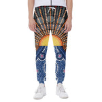 Aboriginal Indigenous Sunset Art Print Scuba Joggers