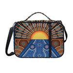 Aboriginal Indigenous Sunset Art Print Shoulder Strap Bible Bag
