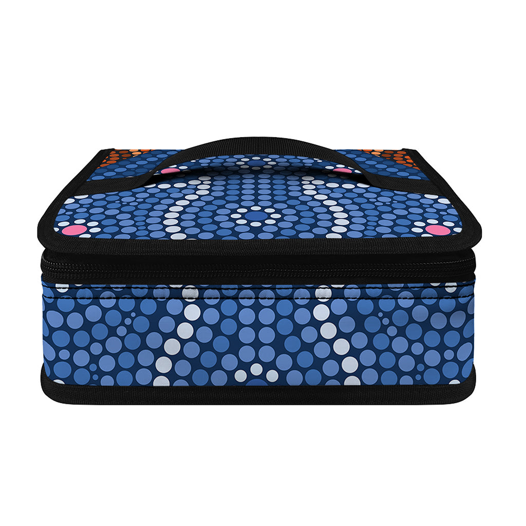 Aboriginal Indigenous Sunset Art Print Small Lunch Bag