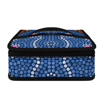 Aboriginal Indigenous Sunset Art Print Small Lunch Bag