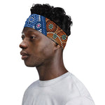 Aboriginal Indigenous Sunset Art Print Sports Headband