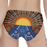 Aboriginal Indigenous Sunset Art Print Women's Panties