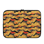 Aboriginal Kangaroo Pattern Print Laptop Sleeve