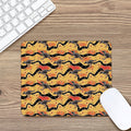 Aboriginal Kangaroo Pattern Print Mouse Pad