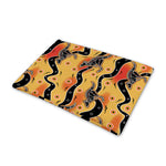 Aboriginal Kangaroo Pattern Print Pet Cooling Mat Cover